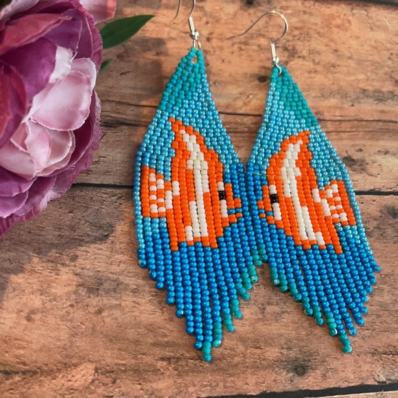 Summer collection beaded earring - Picture 5 of 6